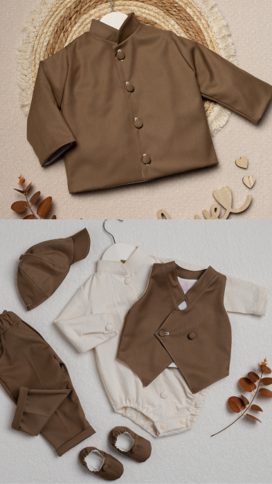 Costumas botez baietel Victor by Little Claire [1]