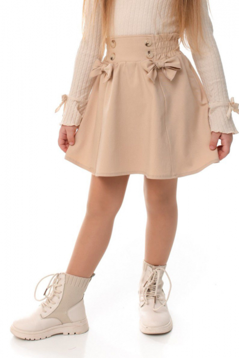Fusta pentru fetite Sabina beige [3]