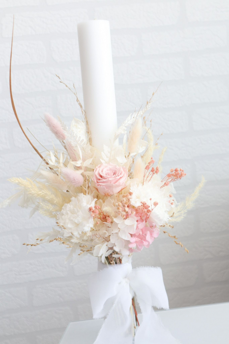 Lumanare botez Eternity Blossom [2]