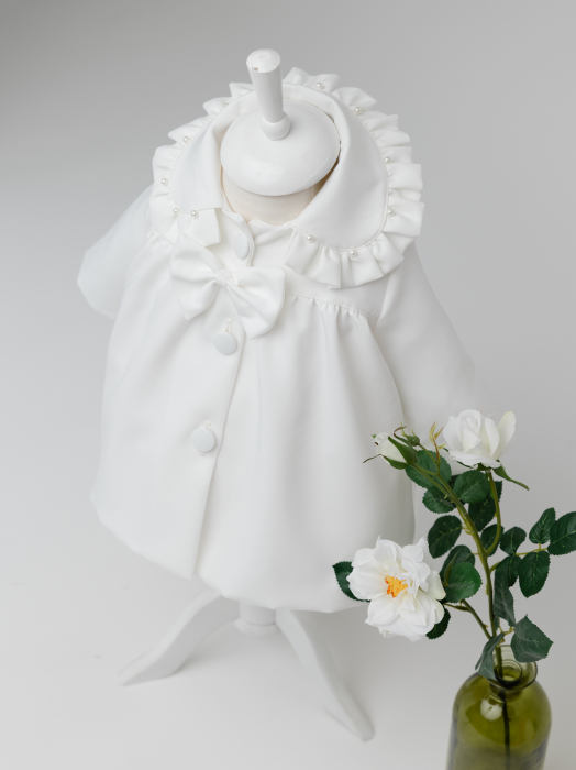 Palton botez fetita primavara toamna by Little Claire [3]