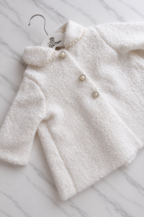 Paltonas stofa boucle ivory [2]
