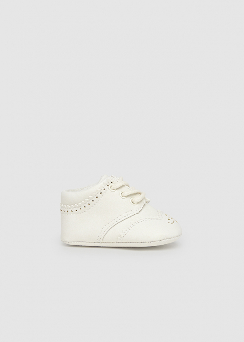 Pantofiori bebe baietel ivory [4]