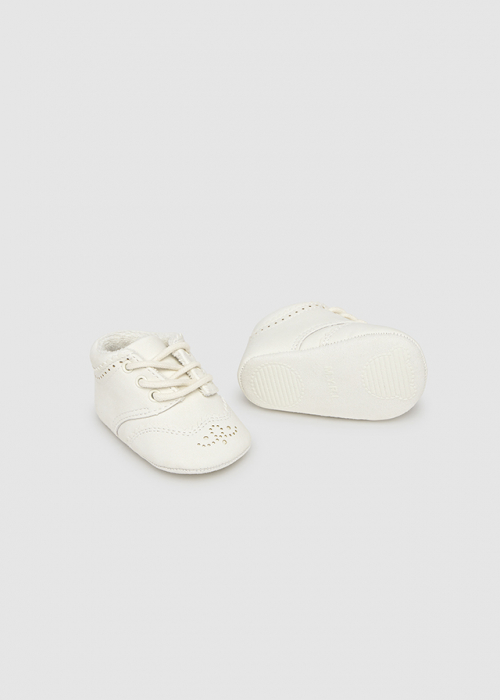 Pantofiori bebe baietel ivory [1]
