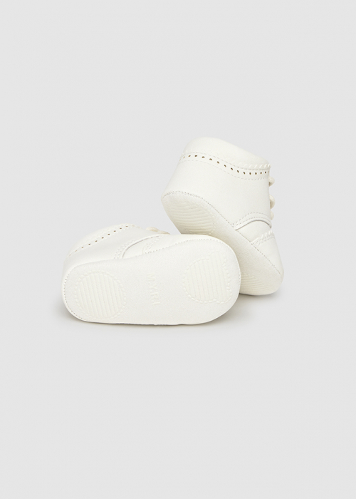 Pantofiori bebe baietel ivory [3]