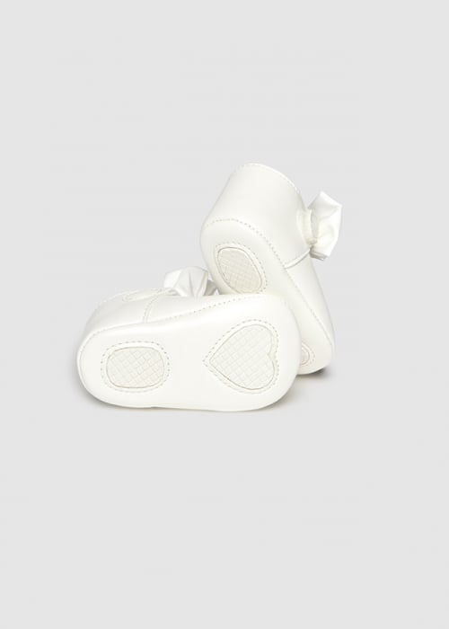 Pantofiori bebe fetita ivory [2]