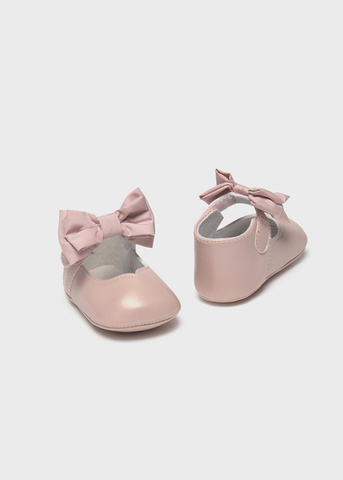 Pantofiori bebe fetita roz pudra [1]