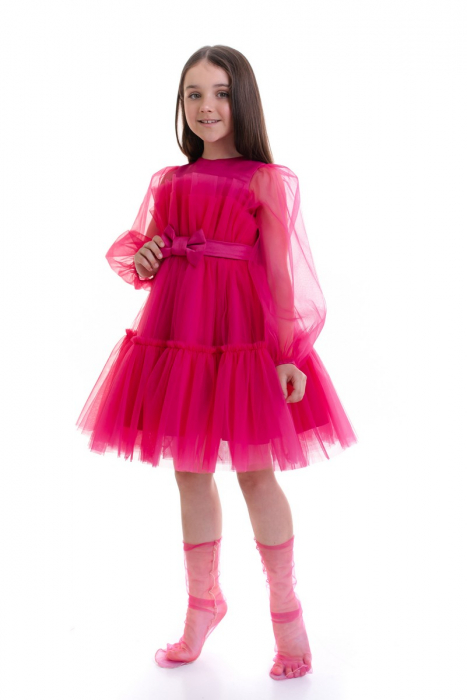 Rochita eleganta Sara fucsia [2]