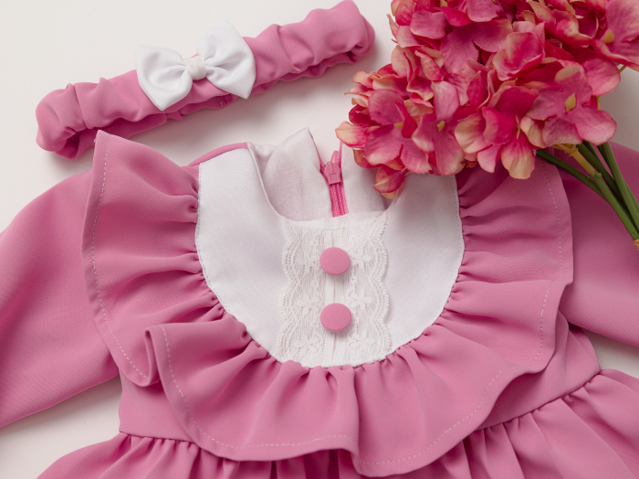 Rochita botez fetita Eloise by Little Claire [3]