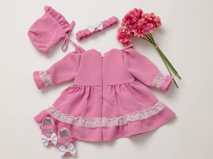 Rochita botez fetita Eloise by Little Claire [8]