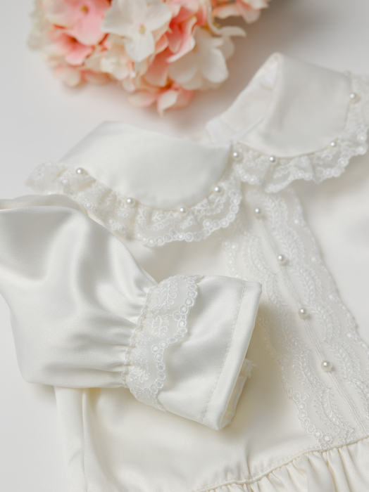 Rochita alba botez fetita Elysia by Little Claire [2]
