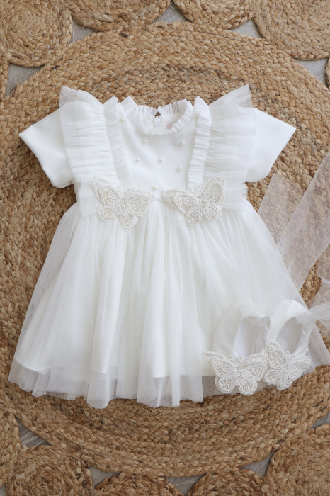 Rochita botez eleganta Odette by Little Claire [4]