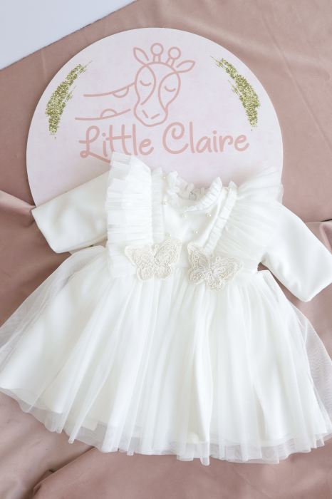Rochita botez eleganta Odette by Little Claire [11]
