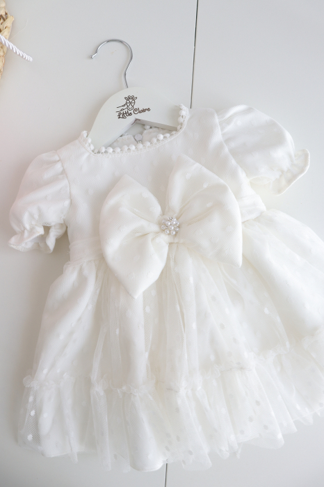 Rochita botez fetite Ivory Charm [5]