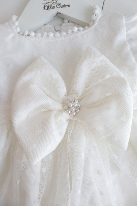 Rochita botez fetite Ivory Charm [3]