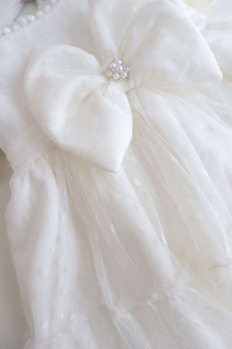 Rochita botez fetite Ivory Charm [4]