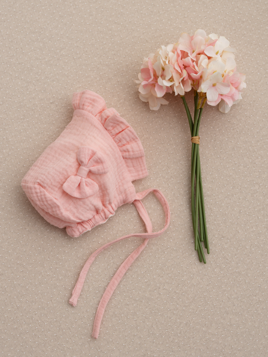 Rochita botez  Rosalie-din muselină, cu dantelă din bumbac și căptușeală din bumbac [6]