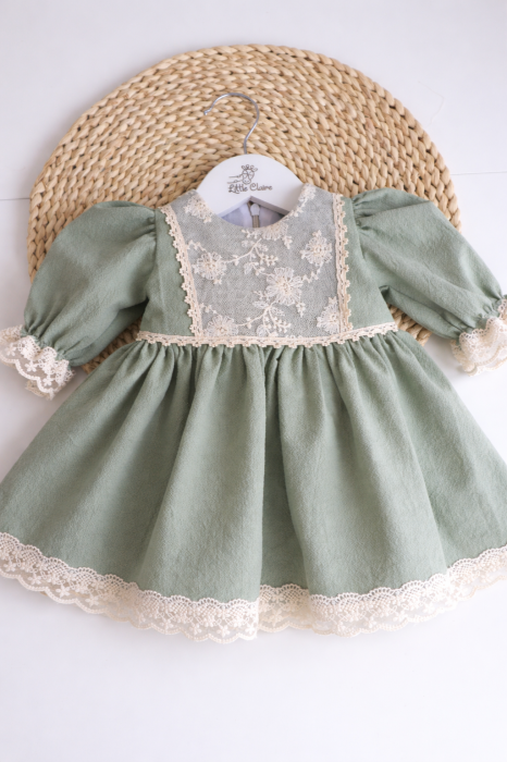 Rochita botez Salvia din materiale premium [3]