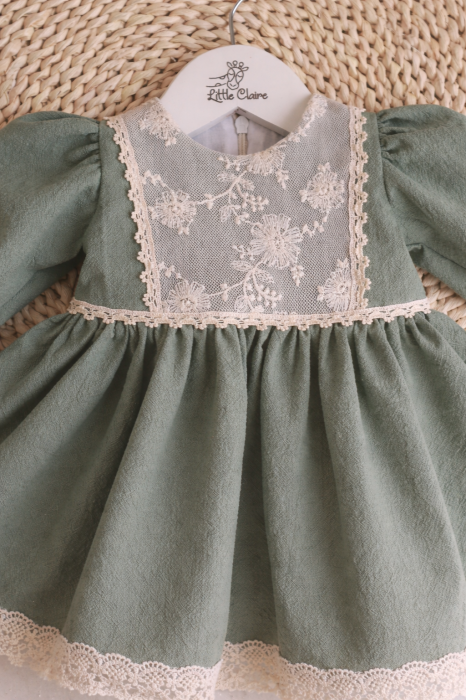 Rochita botez Salvia din materiale premium [4]