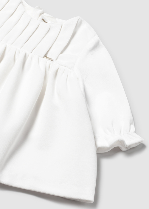 Rochita catifea fetita , alba [3]