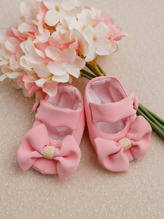 Rochiță Botez Louise Roz Pudrat | Rochiță Elegantă Fetiță | Little Claire [10]