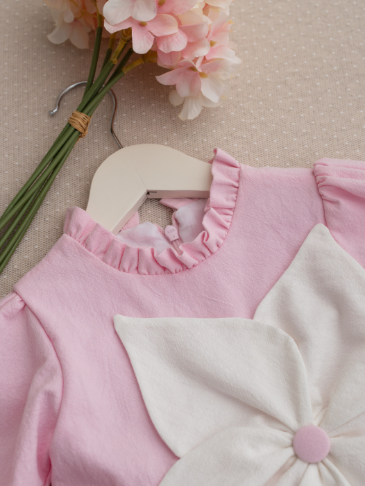 Rochita eleganta din materiale premium pentru fetite- Celeste [2]