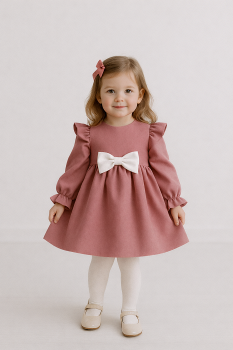 Rochita eleganta fetita Pink dust [2]