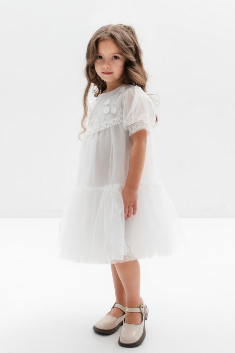Rochita alba fetite Adele- LittleClaire [2]