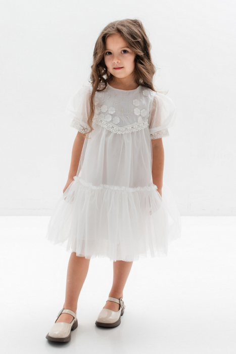 Rochita alba fetite Adele- LittleClaire [3]