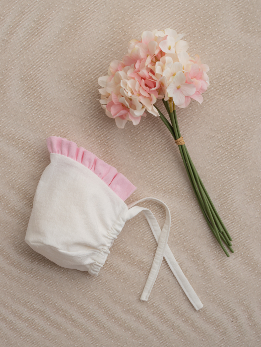 Rochita Elodie botez bumbac prespalat moale, captusita, eleganta pentru botez si ocazii speciale [7]