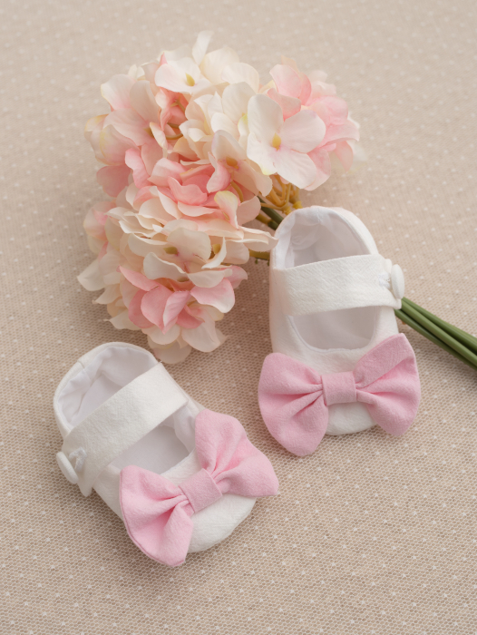 Rochita Elodie botez bumbac prespalat moale, captusita, eleganta pentru botez si ocazii speciale [8]