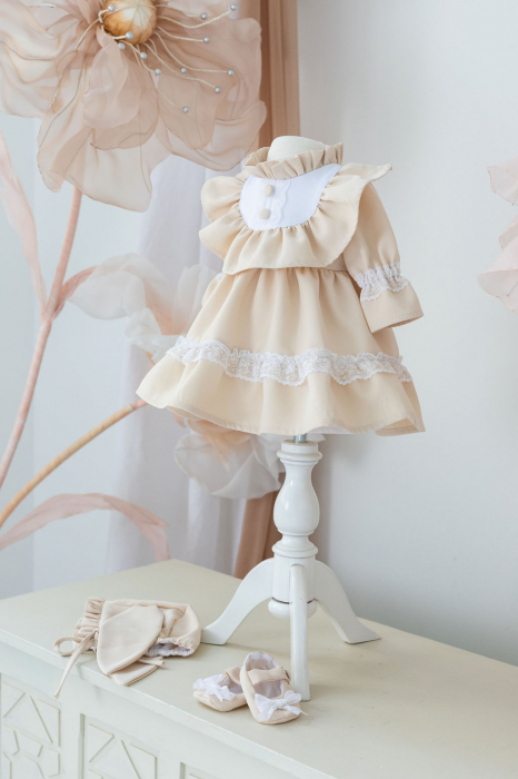 Rochita botez fetita Estelle by Little Claire [4]