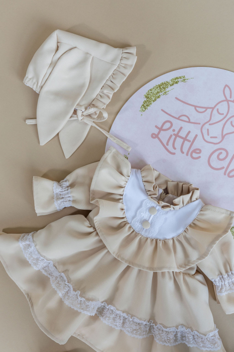 Rochita botez fetita Estelle by Little Claire [6]