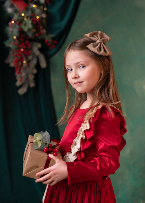 Rochita craciun fetite Merry- LittleClaire [2]