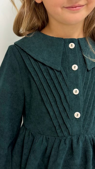 Rochita velur Linea verde smarald editie limitata [4]