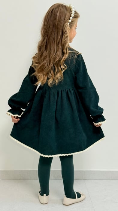 Rochita velur Linea verde smarald editie limitata [6]