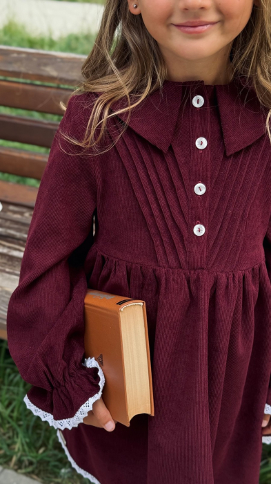 Rochita velur Linea burgundy editie limitata [1]