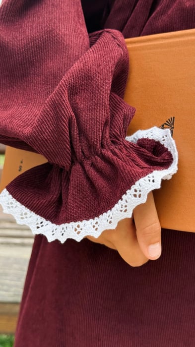 Rochita velur Linea burgundy editie limitata [3]