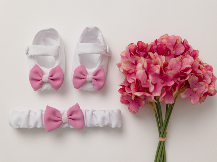 Salopeta botez fetita Annelise by Little Claire [5]