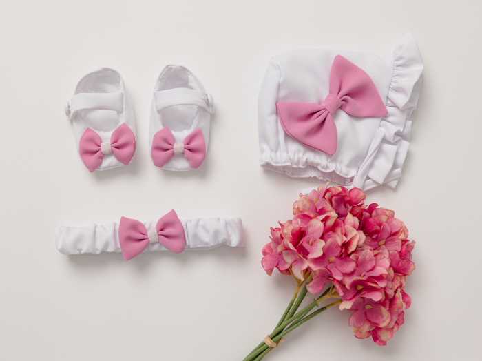 Salopeta botez fetita Annelise by Little Claire [6]