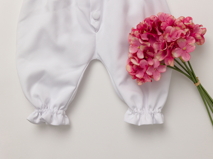 Salopeta botez fetita Annelise by Little Claire [4]