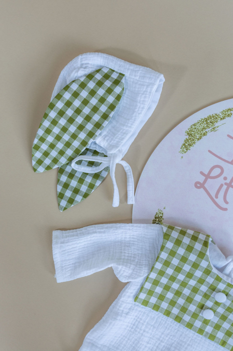 Salopeta baietel muselina Mateo by Little Claire [2]