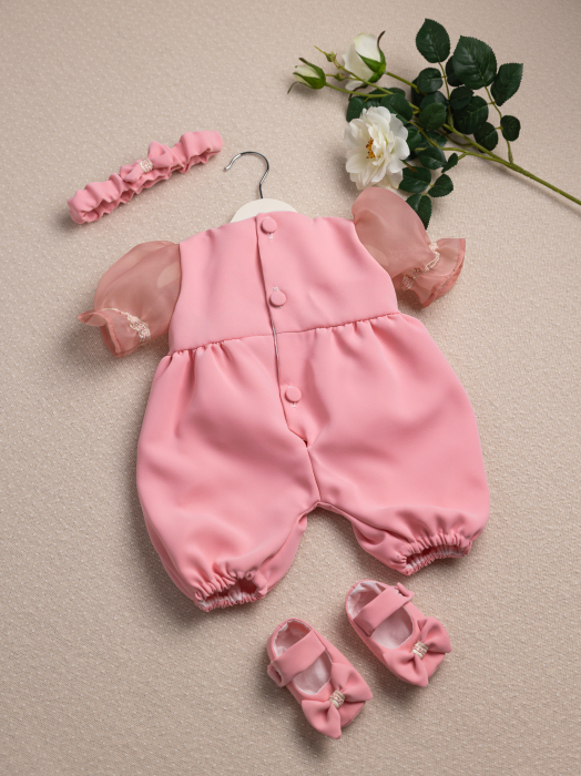 Salopeta botez fetita Blush Joy [3]