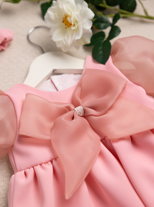 Salopeta botez fetita Blush Joy [2]