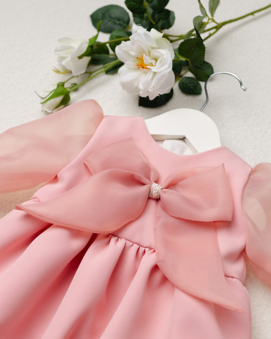 Salopeta botez fetita Blush Joy [7]