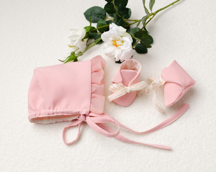 Salopeta botez fetita Blush Joy [9]