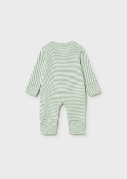 Salopeta cu fermoar nou nascut baietel 100 % bumbac [2]