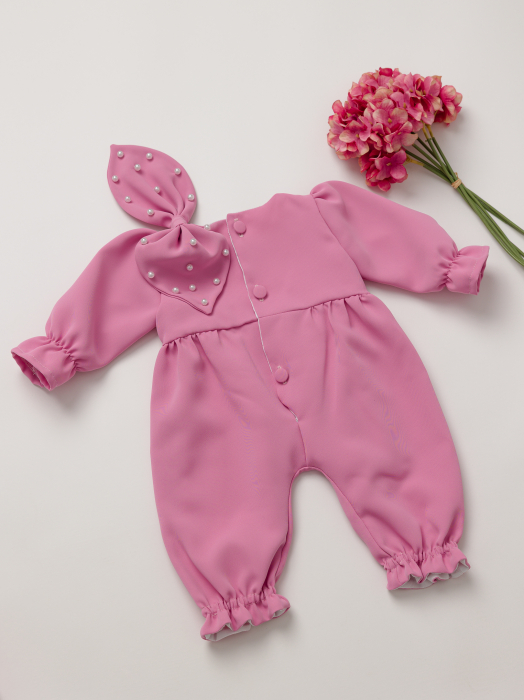 Salopeta botez fetita Selina by Little Claire [12]