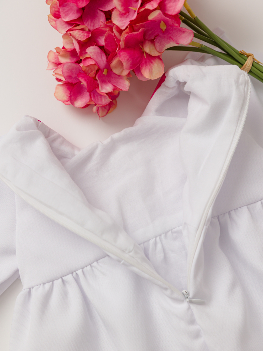 Salopeta botez fetita Zoe by Little Claire [7]