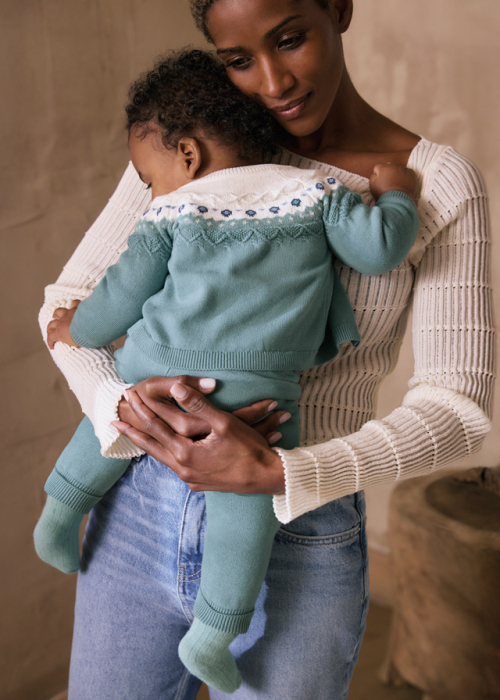 Set baietel bumbac Marine [6]