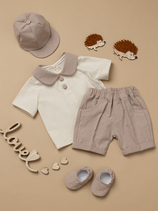 Set botez baietel Leonard by Little Claire [7]